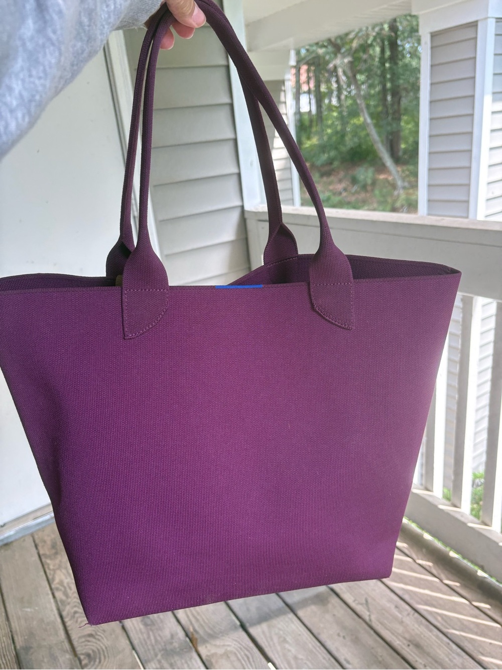 Rothy's Plum Lightweight Tote - Picture 2 of 3